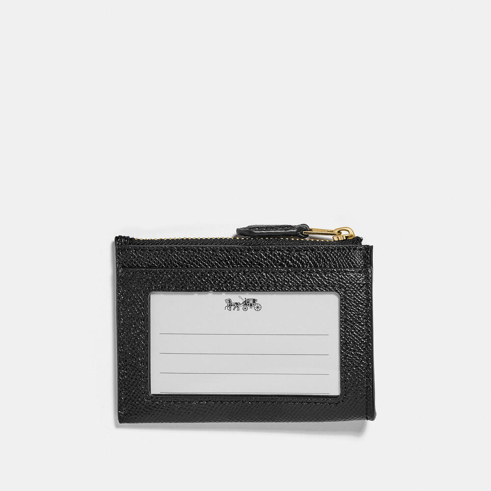 Coach Black & Gold Mini Skinny Id Case Keychain EUC 🖤 - Picture 5 of 5